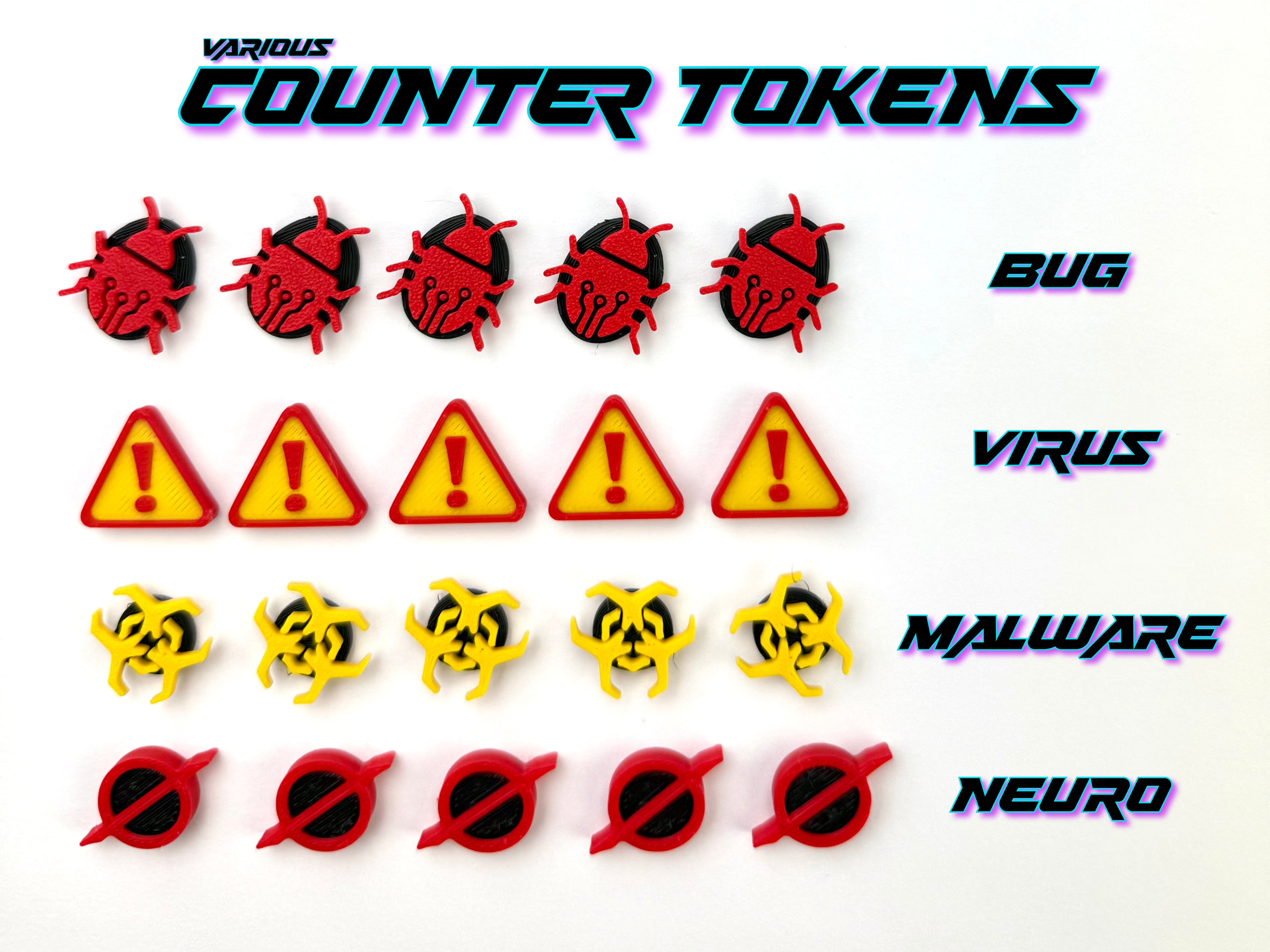Neuroscape TCG Token Set