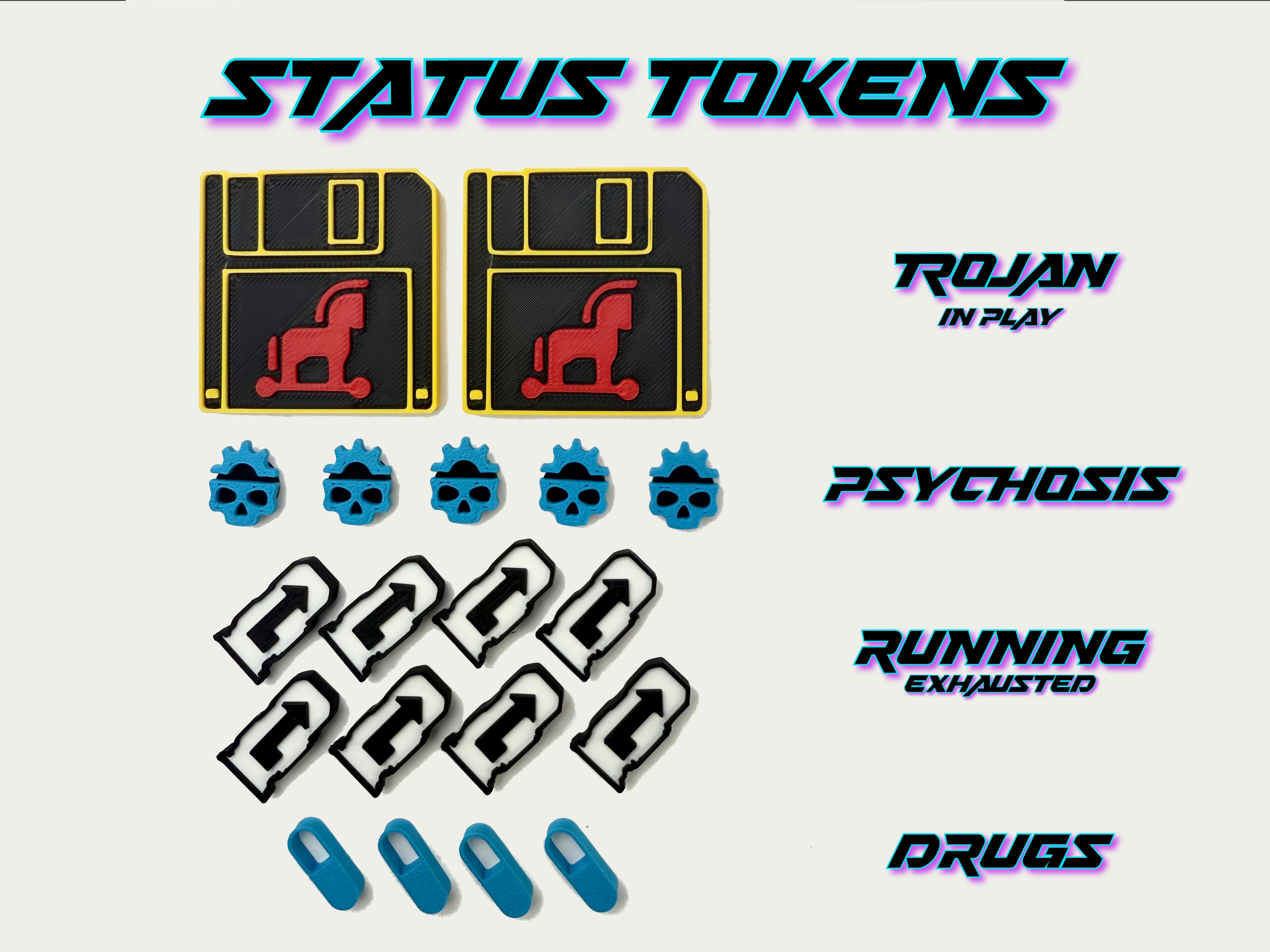 Neuroscape TCG Token Set