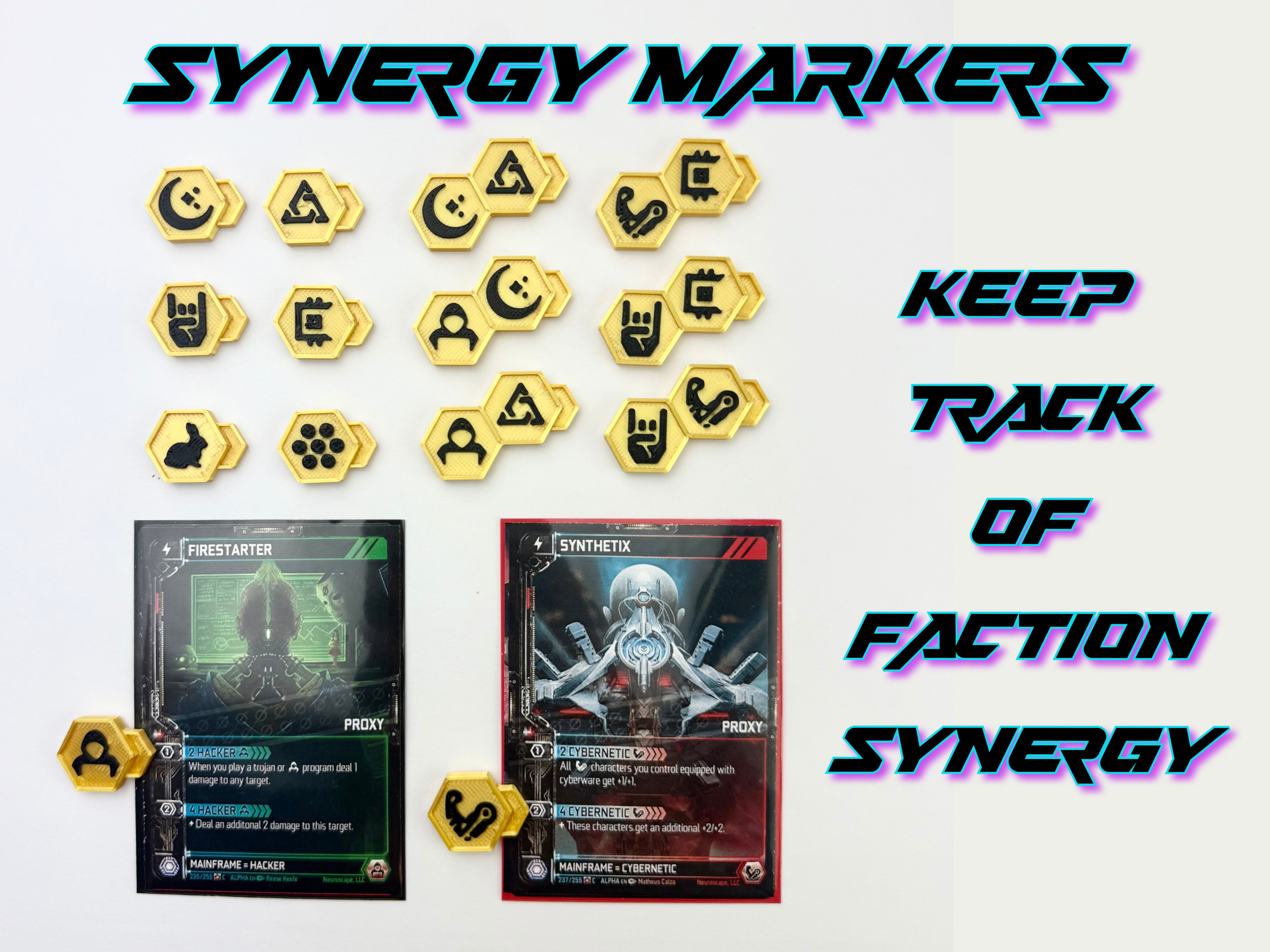 Neuroscape TCG Token Set