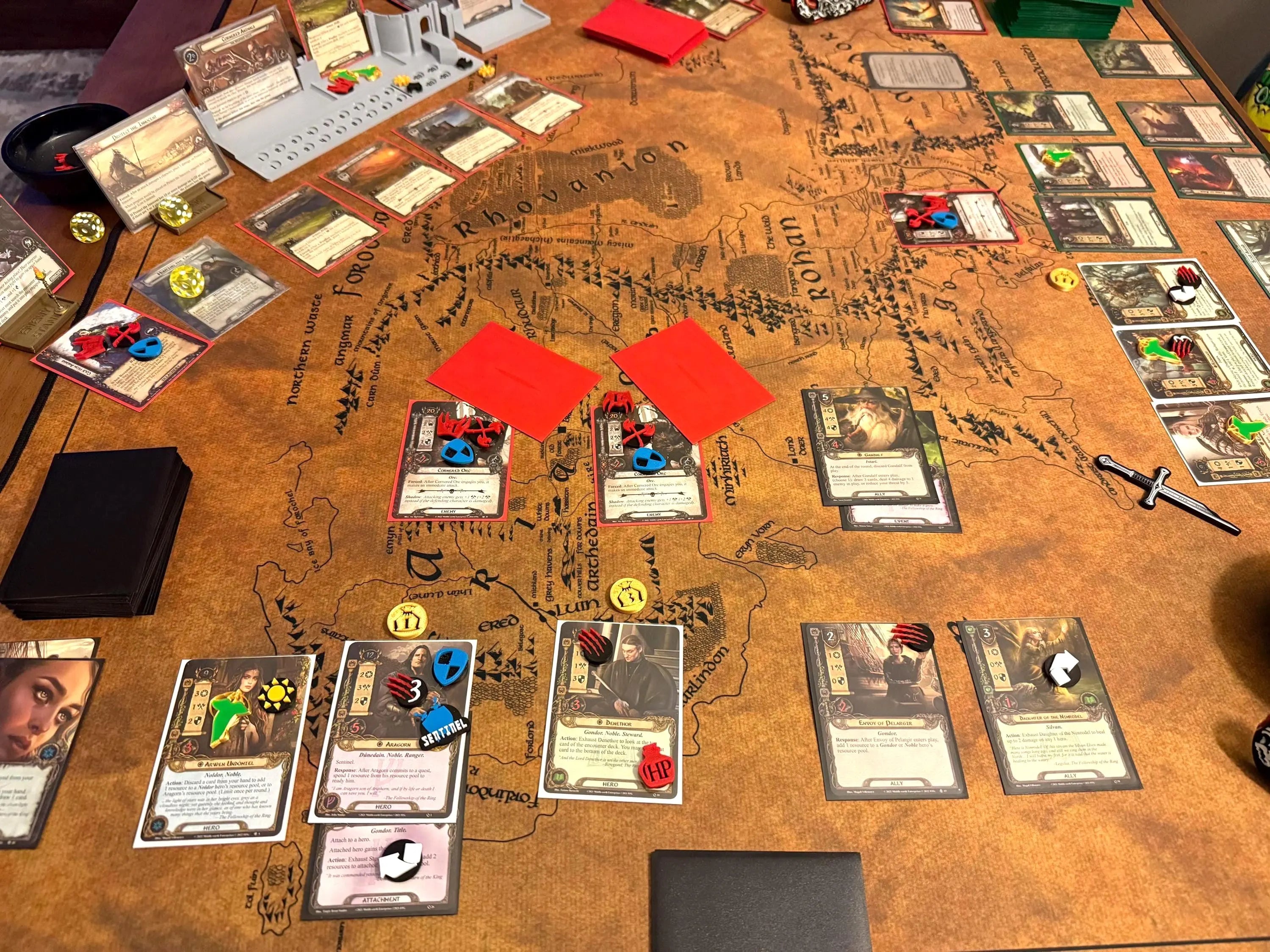 Lord of the Rings LOTR LCG Token Set