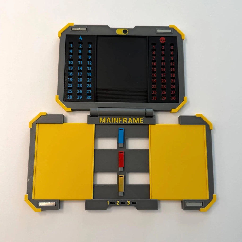 Mainframe Cyberdeck dashboard for Neuroscape TCG