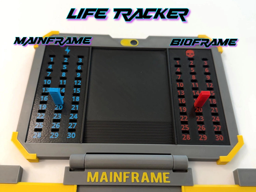 Mainframe Cyberdeck dashboard for Neuroscape TCG