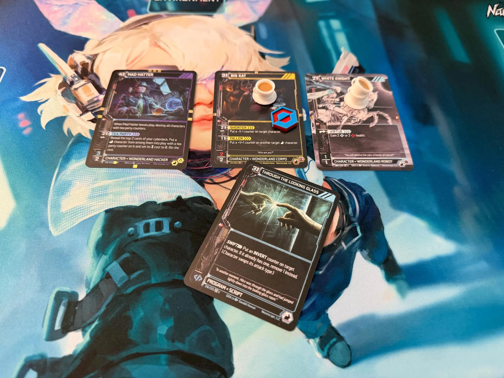 Invert & Tea Party Counters - Wonderland Faction Tokens