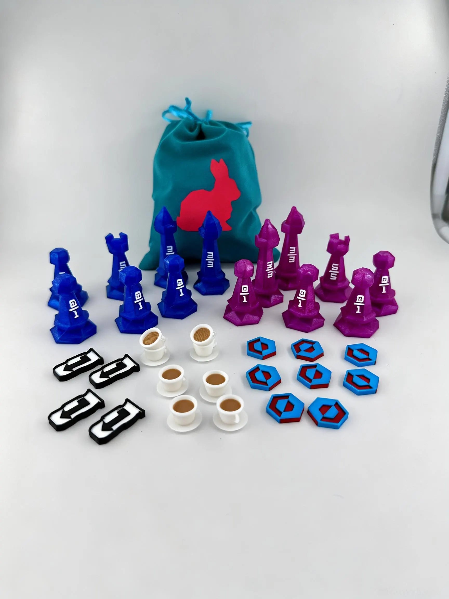 Invert & Tea Party Counters - Wonderland Faction Tokens