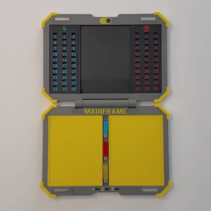 Mainframe Cyberdeck dashboard for Neuroscape TCG